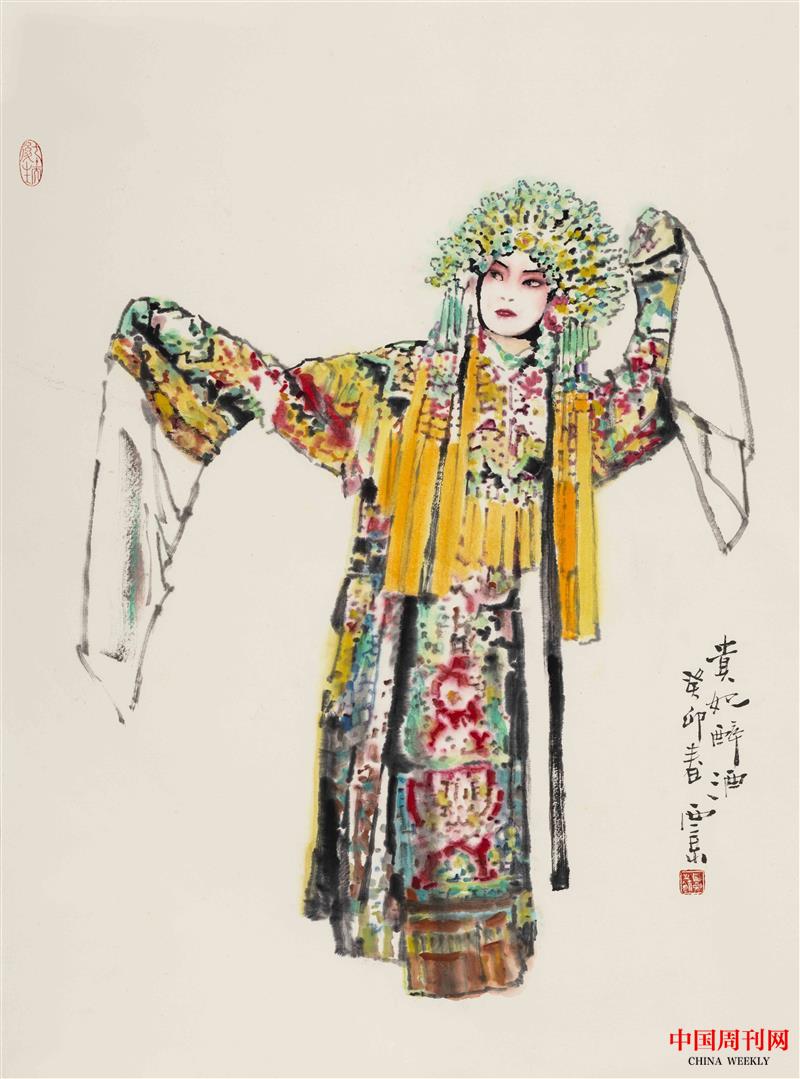 2《貴妃醉酒》 105X77cm 2023年.jpg